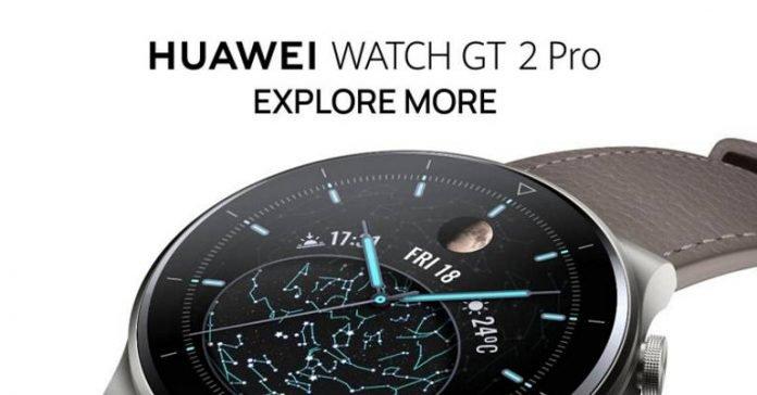 Huawei Watch GT 2 Pro z bezprzewodowym ładowaniem Qi wprowadzony na rynek w Nepalu